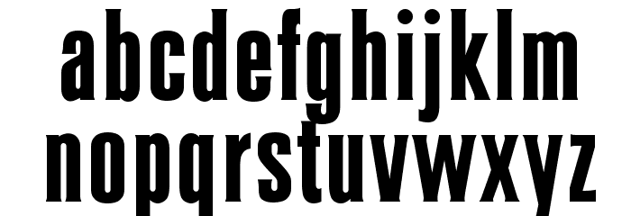 CheGuevara Golden Bold Font LOWERCASE