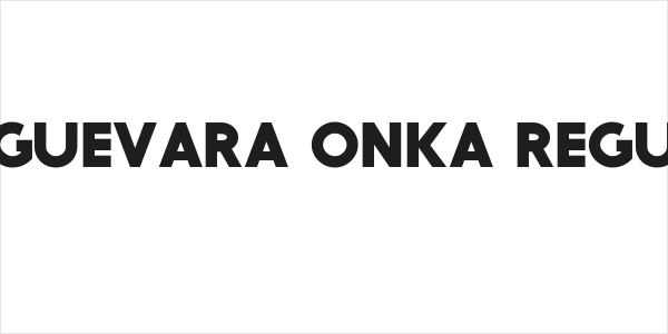 CheGuevara ONKA Regular Logo
