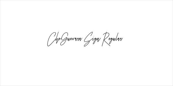 CheGuevara Sign Regular Logo