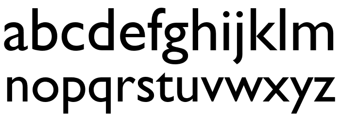 CheGuevara Text Sans Font LOWERCASE