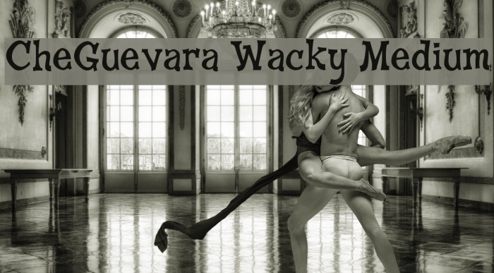 CheGuevara Wacky Medium Font examples