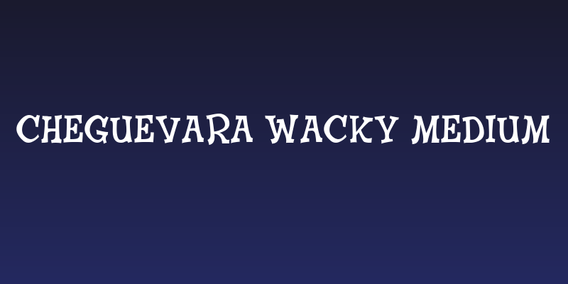 CheGuevara Wacky Medium Social Header