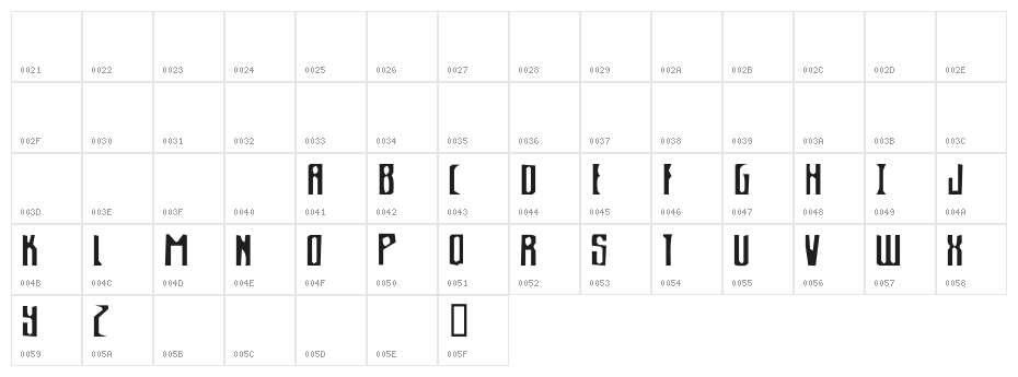 Cheap-Ass Phaser Character Map