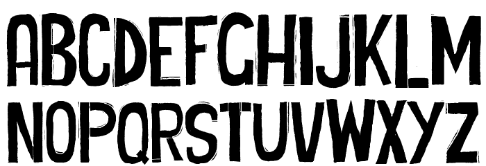 Cheap Potatoes Black Thin Font LOWERCASE