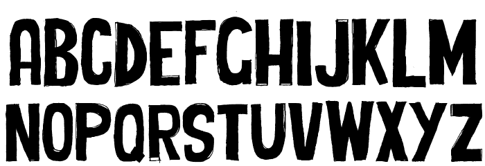 Cheap Potatoes Font LOWERCASE