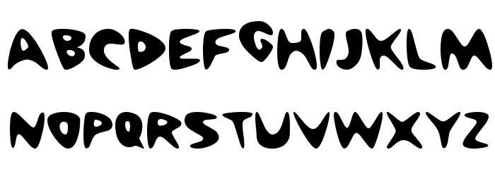 CheapPizza Heavy Font LOWERCASE