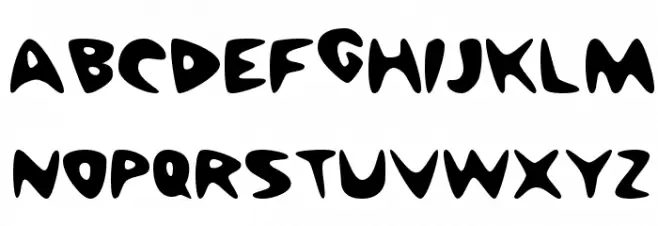 CheapPizza Heavy 字体 小写