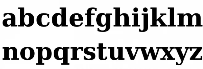 CheapProFonts Serif Pro Bold Polices MINUSCULES