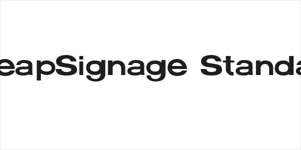 CheapSignage Standard Logo