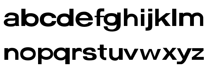 CheapSignage Standard Font LOWERCASE