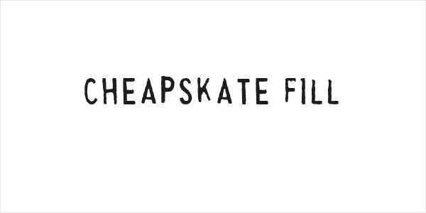 Cheapskate Fill Logo