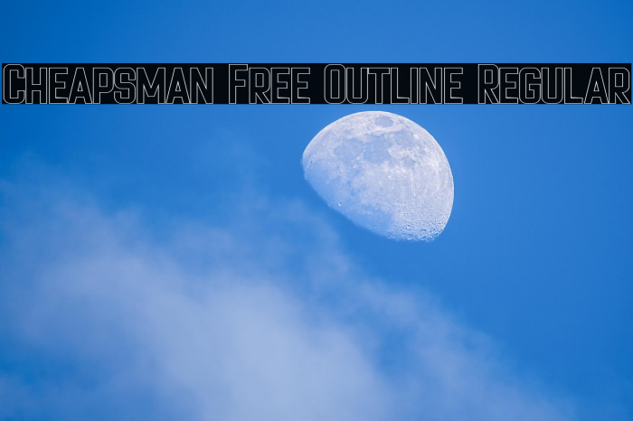 Cheapsman Free Outline Regular Example 2