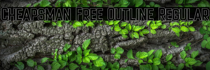 Cheapsman Free Outline Regular Example 3