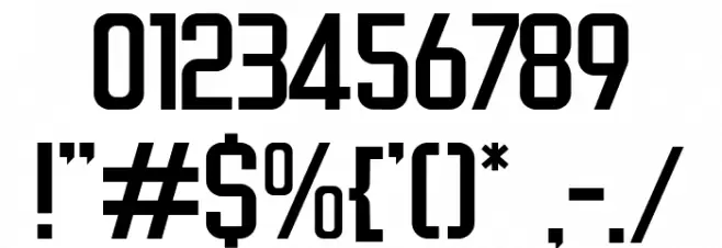 Cheapsman Free Regular Font OTHER CHARS
