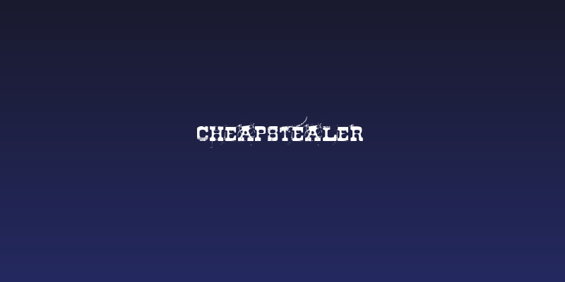 Cheapstealer Social Header