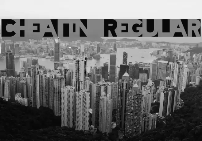 Cheatin Regular Font examples