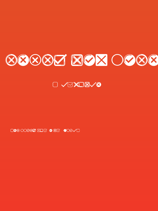 Check And Uncheck Regular Poster