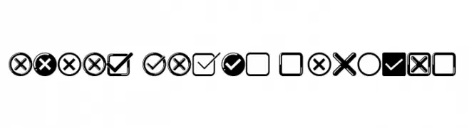 Check Icons Regular  les polices de caractères gratuit tlcharger