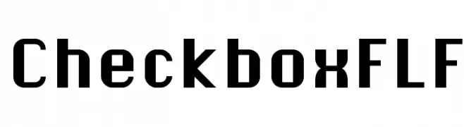 CheckboxFLF  Descarca Fonturi Gratis
