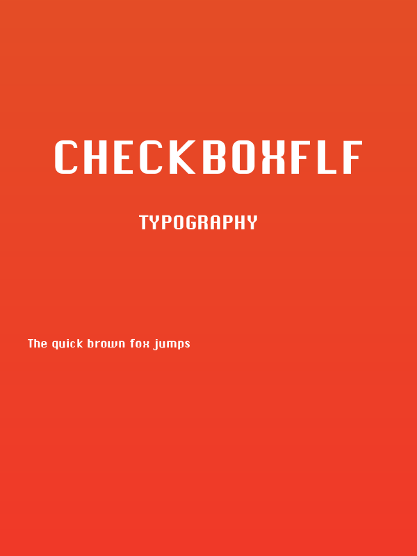 CheckboxFLF Poster