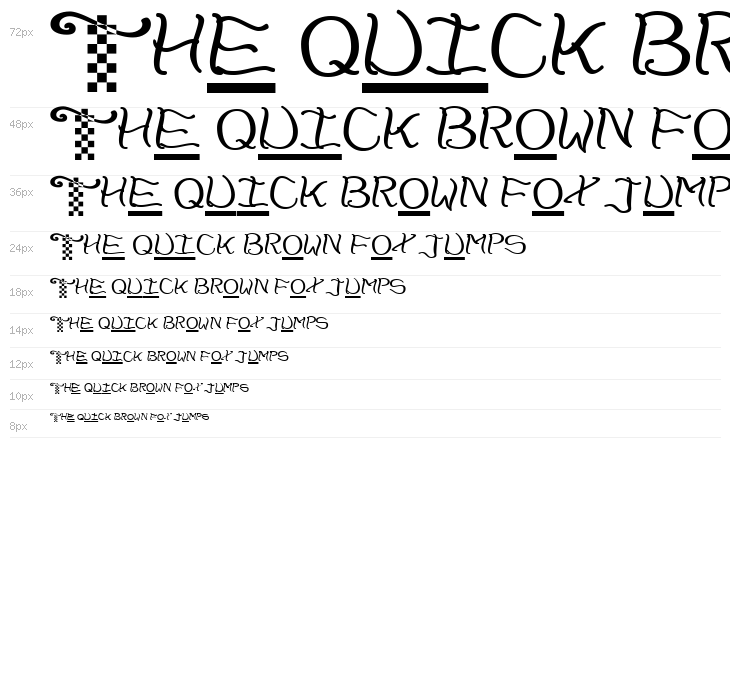 CheckerHat Waterfall