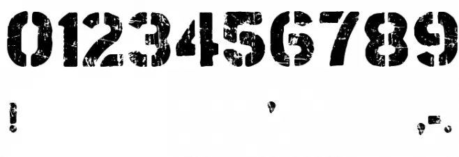 Checkpoint Charlie Font OTHER CHARS