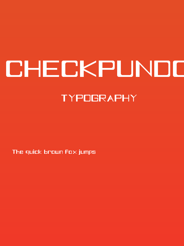 Checkpundo Regular Poster