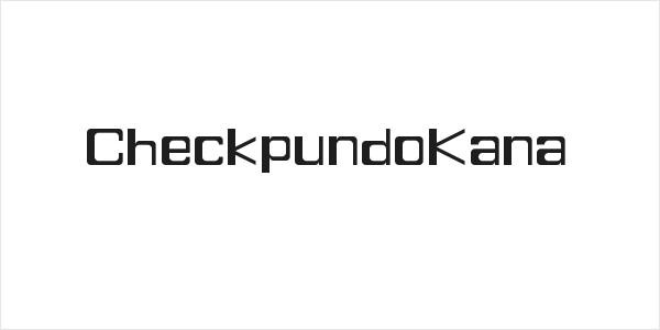 CheckpundoKana Logo