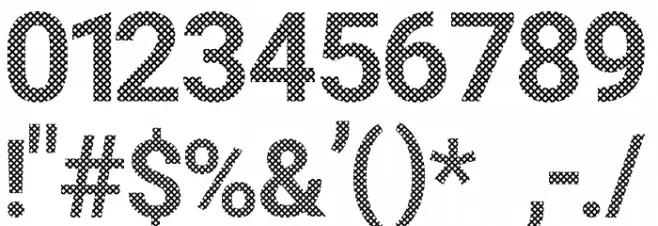 Checks Font Font OTHER CHARS