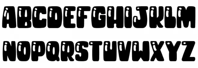 Cheeky Bite Shine - AND Schriftart Groß