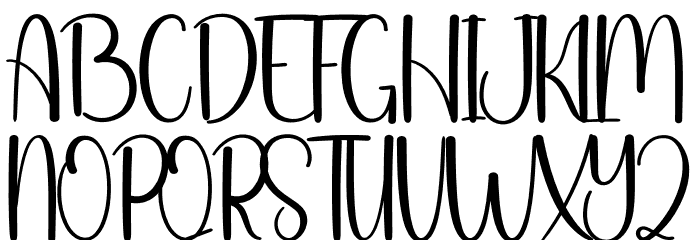 Cheeper Font UPPERCASE