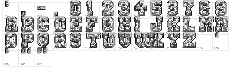 Cheer Lace Leader Character Map