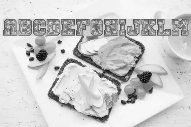 Cheer Lace Leader Font examples