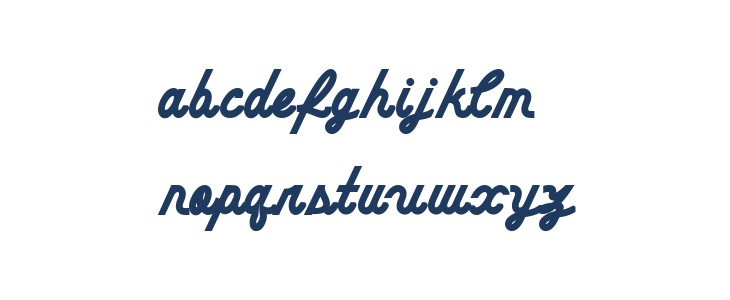 CheerScriptEdgeBold Lowercase