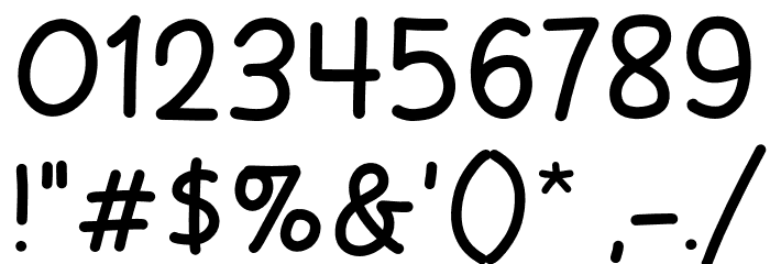 Cheerful Donuts 字体 其它煤焦