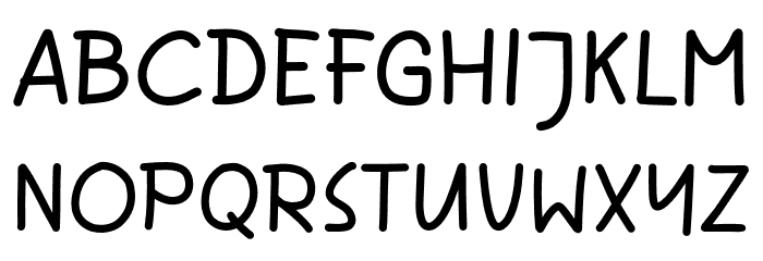 Cheerful Donuts 字体 大写