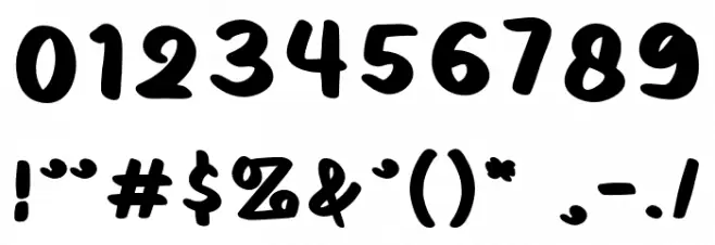 Cheerful Hilarious Regular Polices AUTRES CHARS