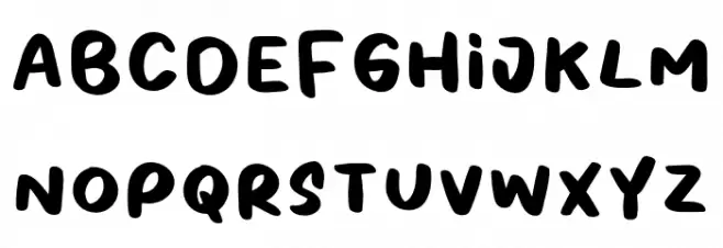 Cheerful Hilarious Regular Polices MAJUSCULES