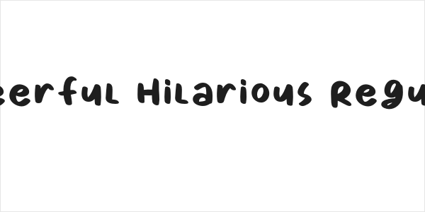 Cheerful Hilarious Regular Logo