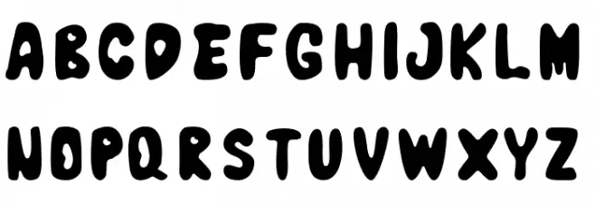Cheerful Kids Regular Шрифта ВЕРХНИЙ
