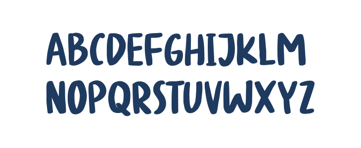 Cheerful Morning Uppercase