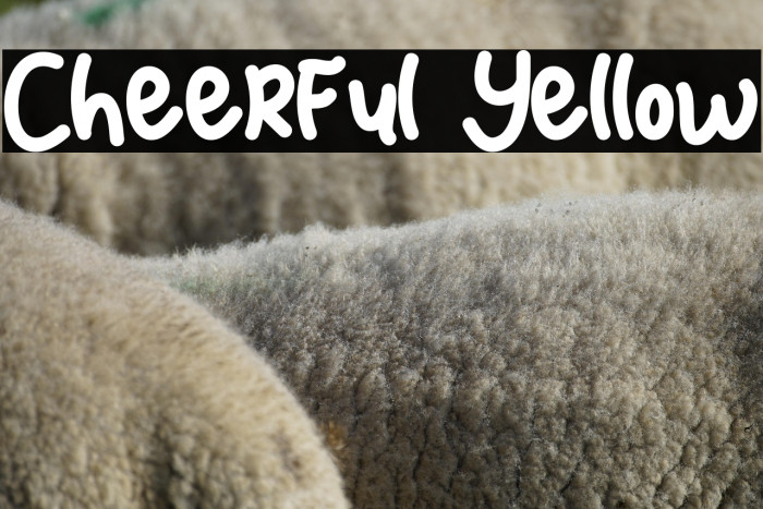 Cheerful Yellow Example 2