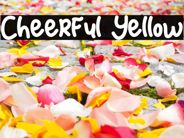 Cheerful Yellow Example 3