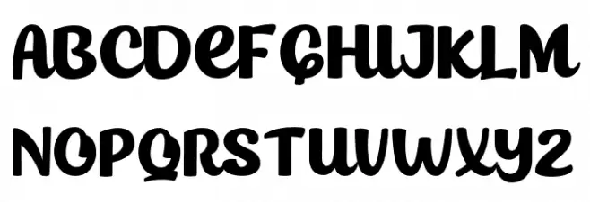 CheerfulDynamitePersonalUse-R Шрифта ВЕРХНИЙ