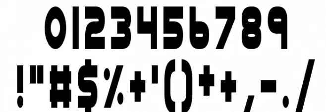 Cheerio Old Chap Font OTHER CHARS