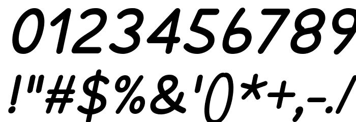 Cheeronsta Bold Italic Font OTHER CHARS