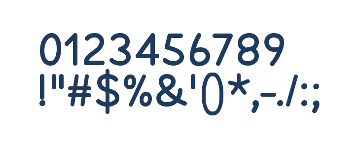 Cheeronsta Bold Other Characters