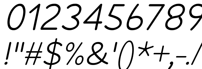 Cheeronsta Light Italic Font OTHER CHARS