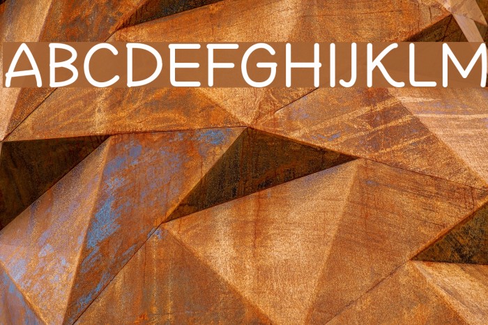 Cheeronsta Font examples