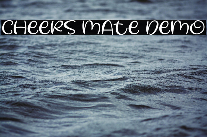 Cheers Mate Demo Example 1